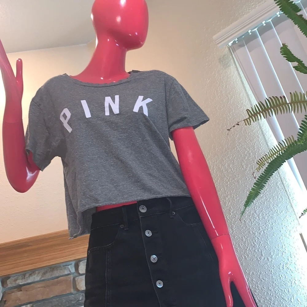PINK Victoria’s Secret Crop Top - Picture 2 of 8